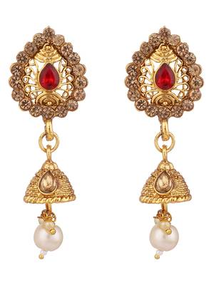 Traditional Hasli Style Gold Plated Choker Cutwork and Floral Design with Earring Maangtika 4