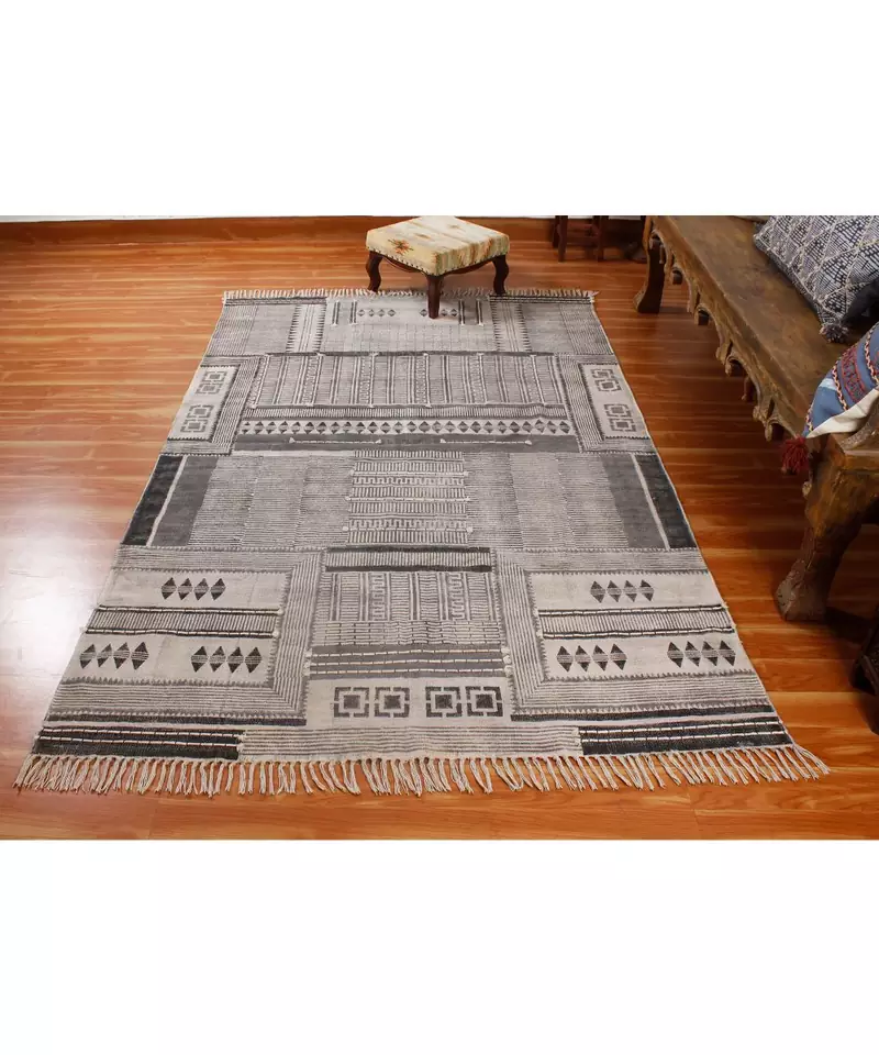 3x20 Ft Kitchen Rug Living Room Rug Indian Cotton Rug Yoga Garden Rug Kilim Rug