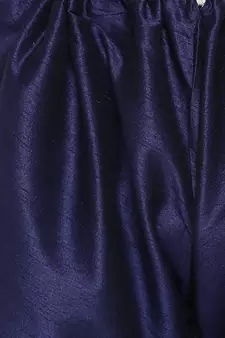 Mag Men's Navy Blue Matching Kurta Churidar With Mahroon Waiscoat  For Men 
