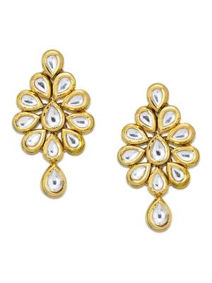 Gold pearl necklace sets 4