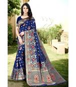 banrasi silk  Saree With Blouse piece