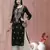 Women Hand Embroidered Trending Black Cotton Lucknow Chikankari Kurta