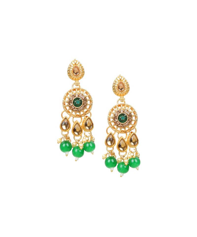 Traditional Green Pearl antique Choker Set
