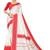 Woven, Striped Garad Art Silk Cotton Silk white color Saree with blouse
