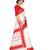 Woven, Striped Garad Art Silk Cotton Silk white color Saree with blouse