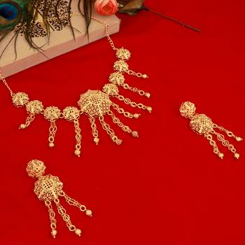 Gold zircon  chokers 1
