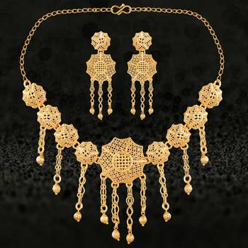 Gold zircon  chokers 4