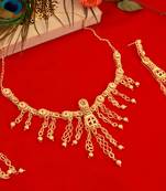 Gold zircon   chokers