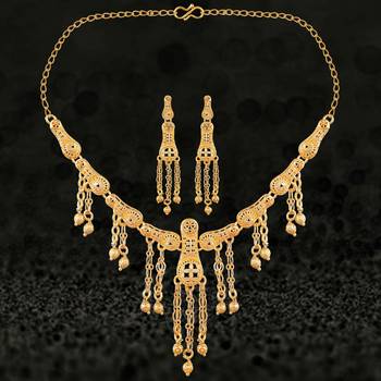 Gold zircon   chokers 2