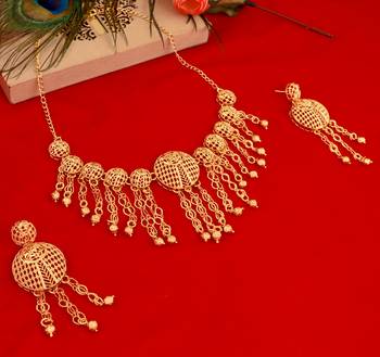 Gold zircon  chokers 1
