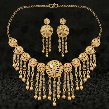 Gold zircon  chokers 2