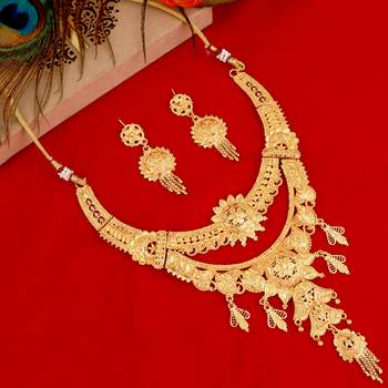 Gold zircon   chokers 1