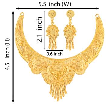 Gold zircon   chokers 4