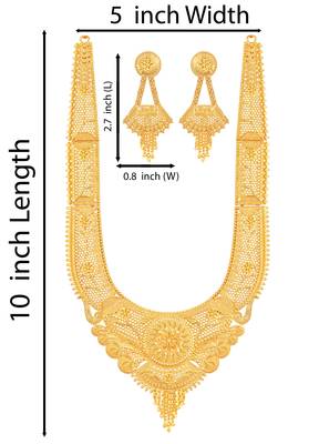 Gold zircon   necklace-sets 5
