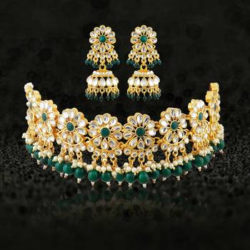 Green pearl necklace-sets 2