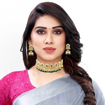 Green pearl necklace-sets 4