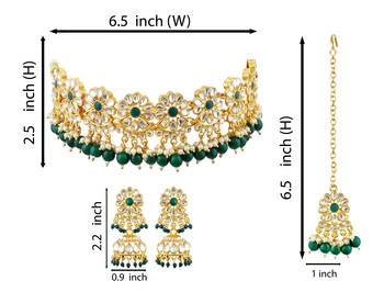 Green pearl necklace-sets 5