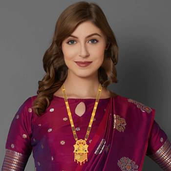 Multicolor zircon  mangalsutra 3