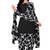 Multicolor printed crepe salwar