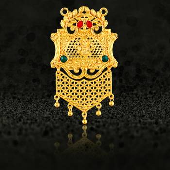 Multicolor zircon   mangalsutra 5