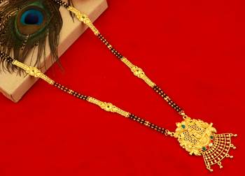 Multicolor zircon   mangalsutra 1