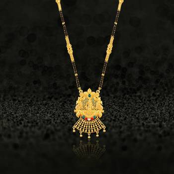 Multicolor zircon   mangalsutra 2