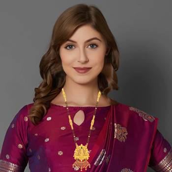 Multicolor zircon   mangalsutra 3