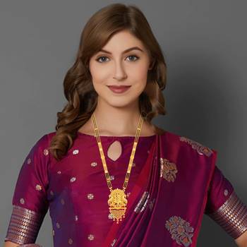 Multicolor zircon   mangalsutra 3