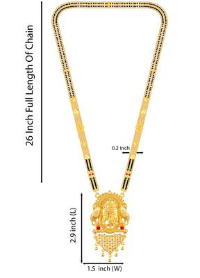 Multicolor zircon   mangalsutra 4