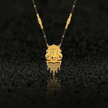 Multicolor zircon   mangalsutra 2