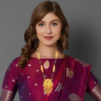 Multicolor zircon   mangalsutra 3