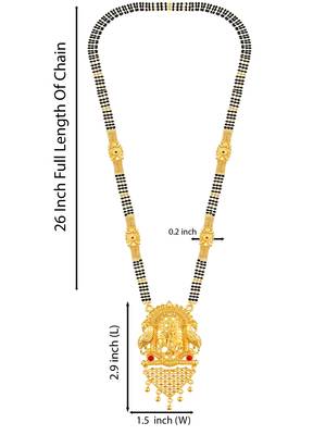 Multicolor zircon   mangalsutra 4