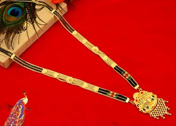 Multicolor zircon   mangalsutra 1