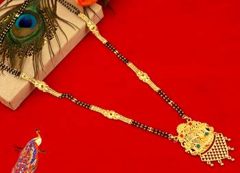 Multicolor zircon   mangalsutra 1
