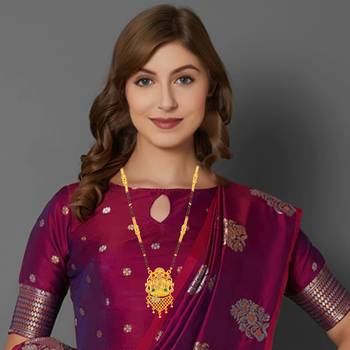 Multicolor zircon   mangalsutra 3
