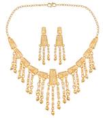 Gold zircon  chokers