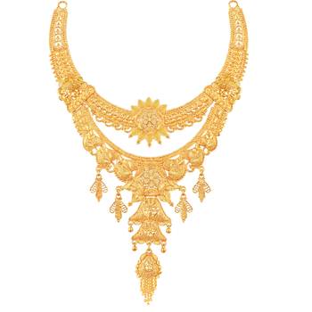 Gold zircon   chokers 5