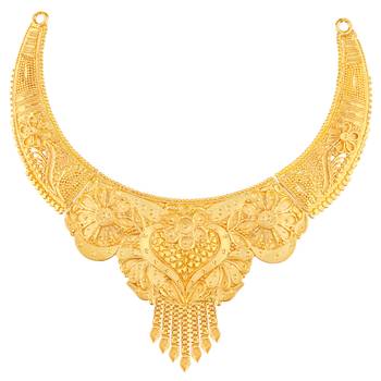 Gold zircon   chokers 5