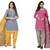 Multicolor printed crepe salwar