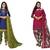 Multicolor printed crepe salwar