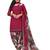 Multicolor printed crepe salwar