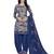 Multicolor printed crepe salwar