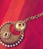 Multicolor Cubic Zirconia maang-tikka