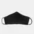 Anekaant 3-Ply Black Sequinned Polycotton Designer Mask