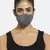 Anekaant 3-Ply Black Sequinned Polycotton Designer Mask (Pack of 3)