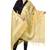Naveera Women's Light Beige Cotton Chanderi Banarasi Dupatta