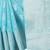 Leeza Store Women's Tissue Silk Blue Jacqaurd Woven Silver Zari Floral saree