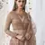 Pink embroidered net salwar