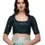 Sky-blue fancy silk semi stitched lehenga