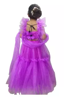 Aglare Beautiful net  lehenga choli choli, for small girls